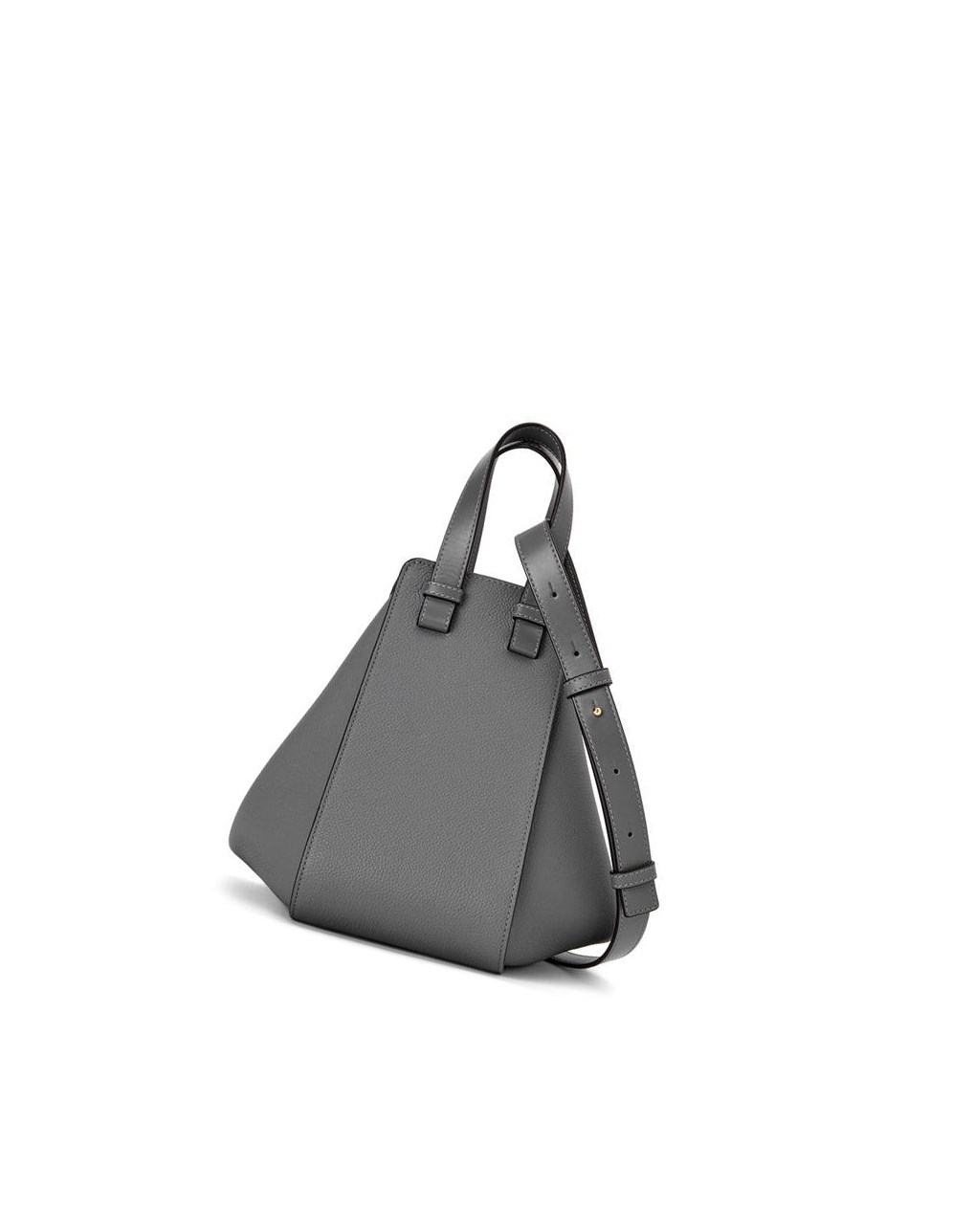 Loewe Small Hammock bag in soft grained calfskin Grise | 4352RPMXI