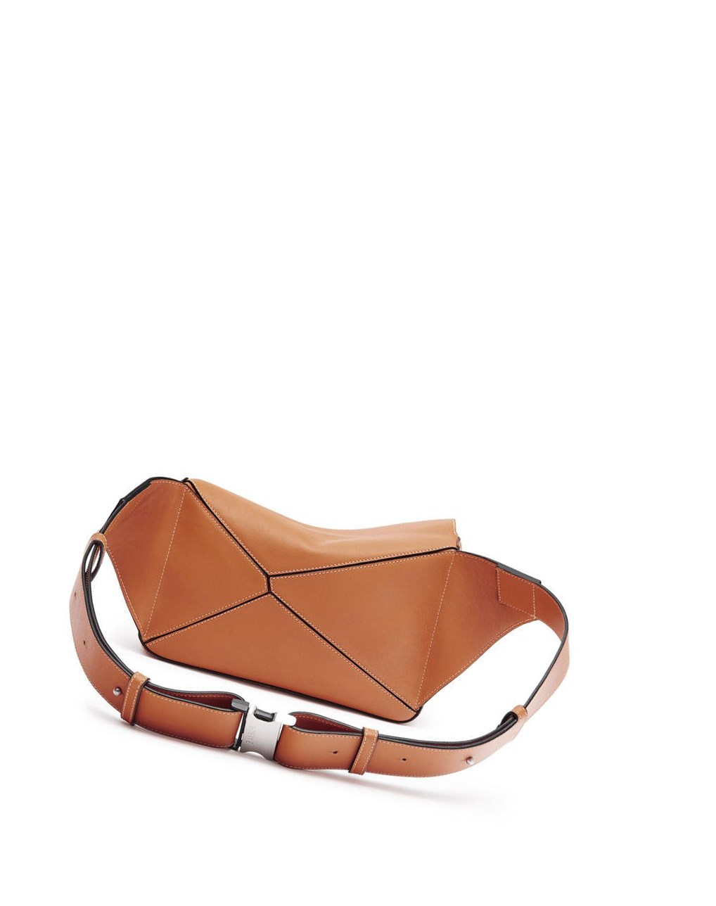 Loewe Small Puzzle Bumbag in classic calfskin Tan | 3195TSBOM