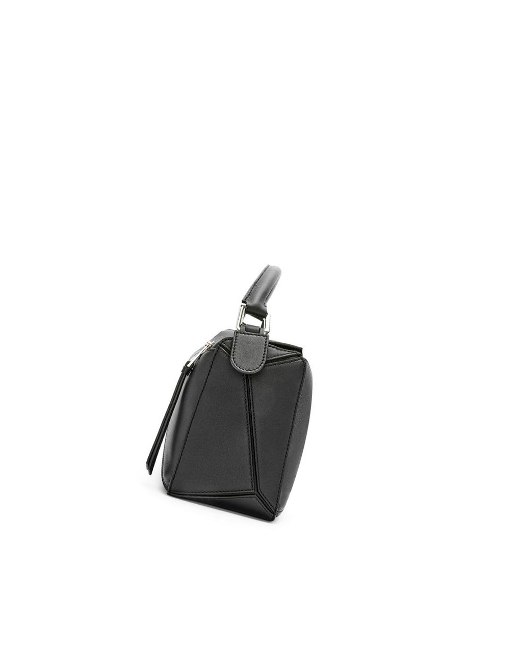 Loewe Small Puzzle bag in classic calfskin Noir | 8697GUYKC