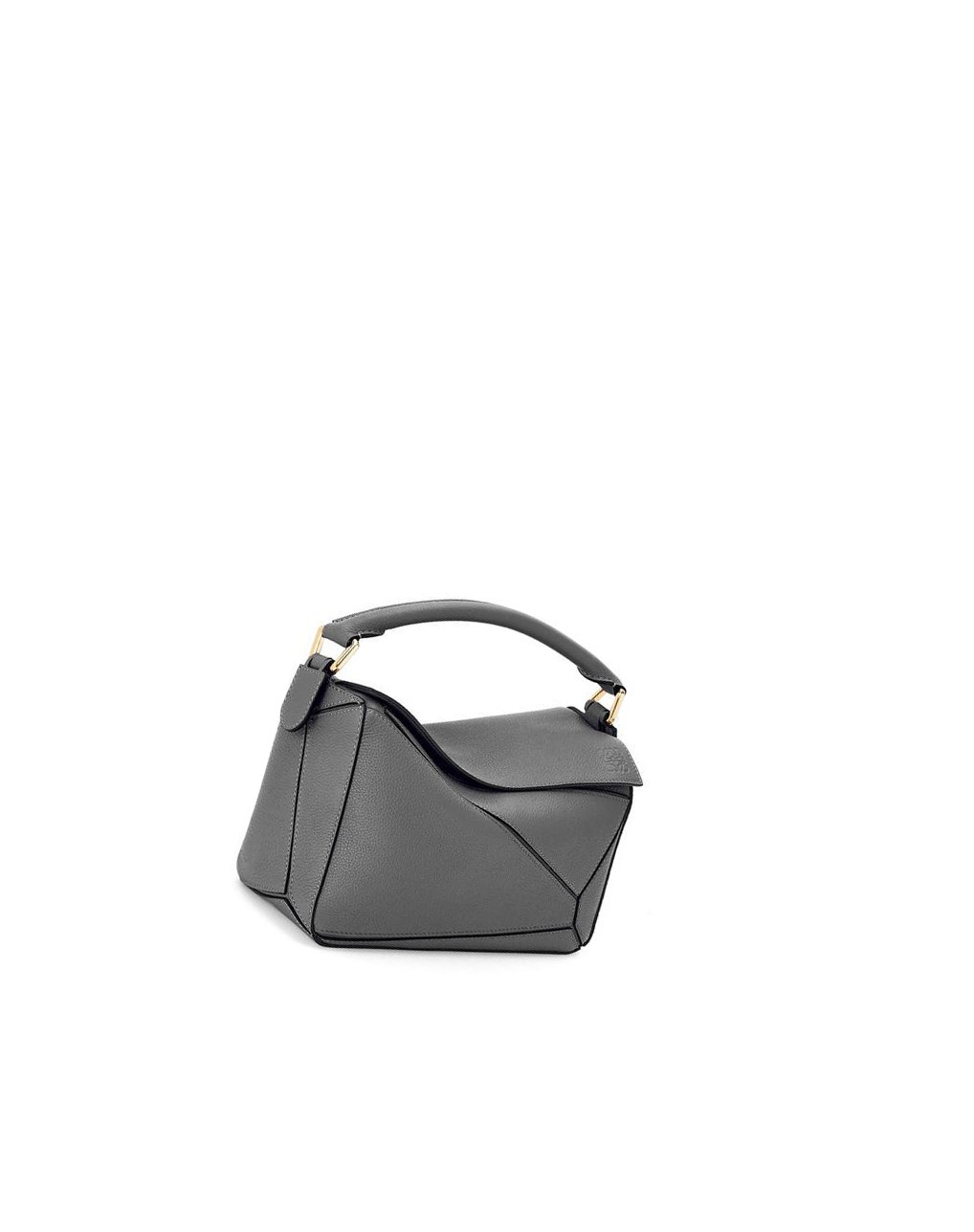 Loewe Small Puzzle bag in soft grained calfskin Grise | 0315TQMZG