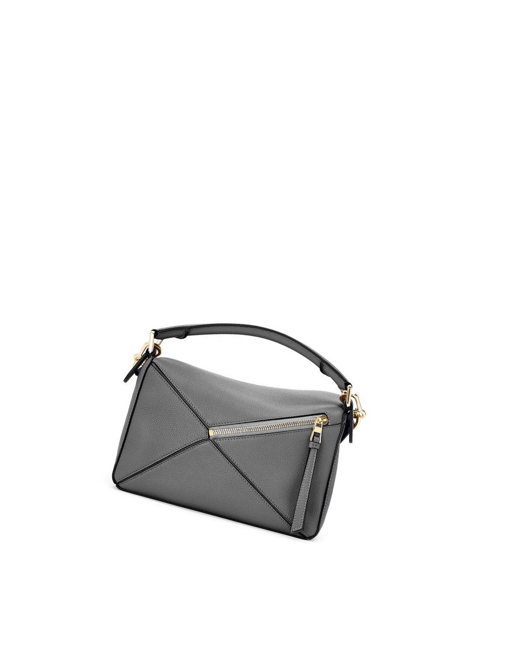 Loewe Small Puzzle bag in soft grained calfskin Grise | 0315TQMZG