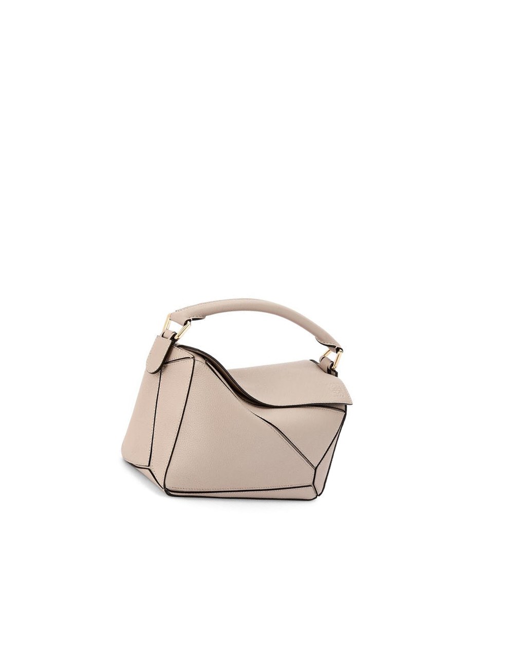 Loewe Small Puzzle bag in soft grained calfskin Sable | 3897KNMCB