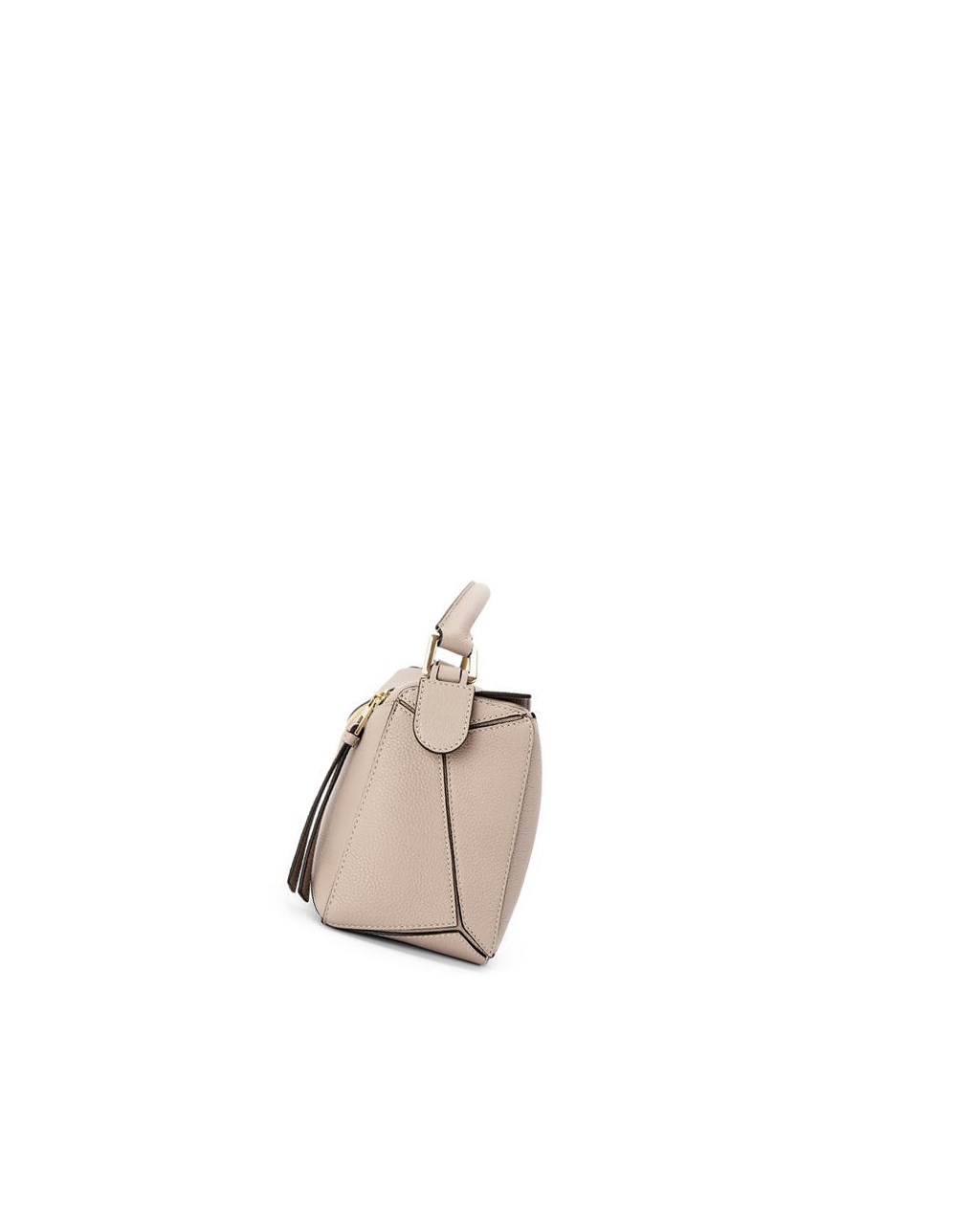 Loewe Small Puzzle bag in soft grained calfskin Sable | 3897KNMCB