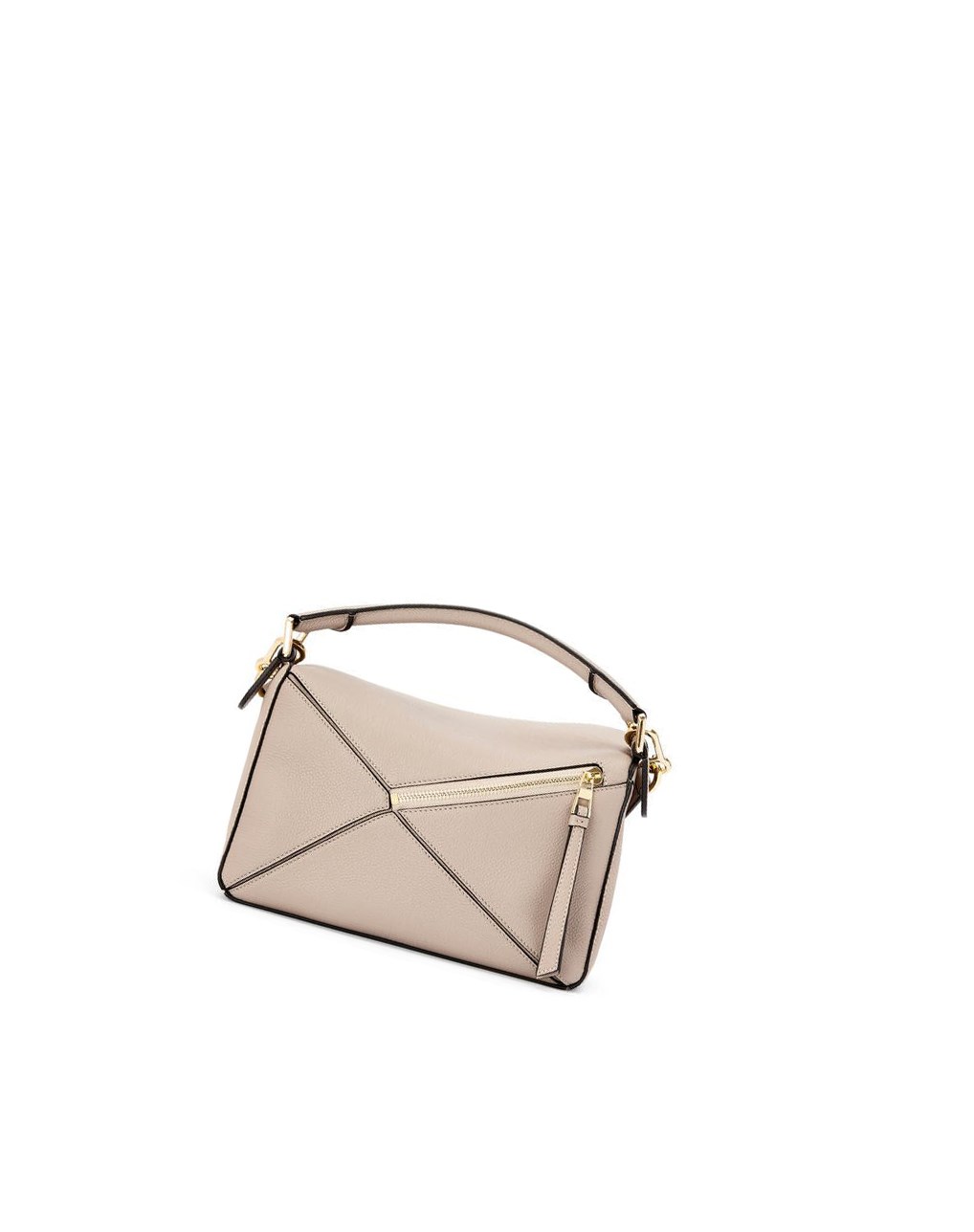 Loewe Small Puzzle bag in soft grained calfskin Sable | 3897KNMCB