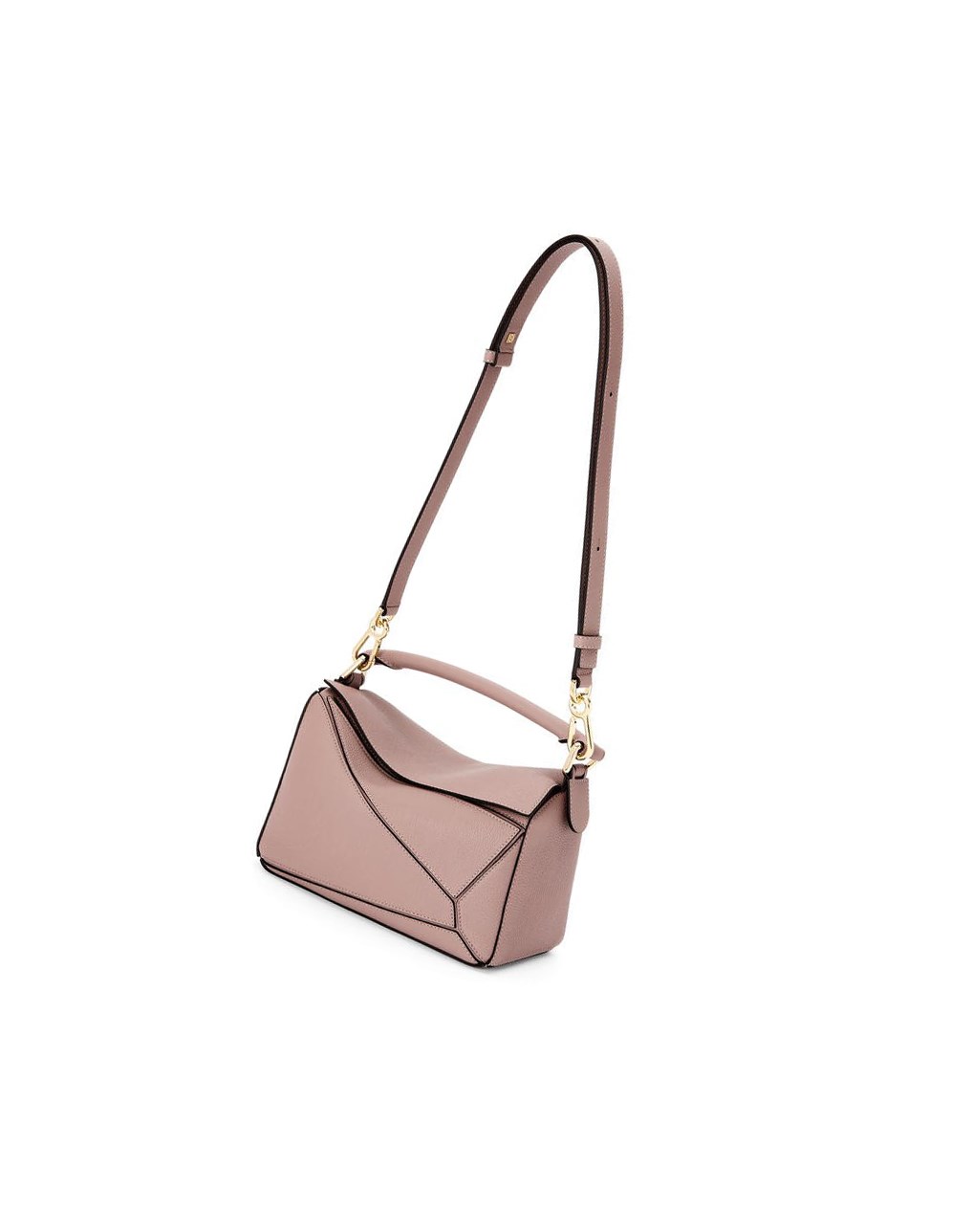 Loewe Small Puzzle bag in soft grained calfskin Noir | 6854TMYKQ