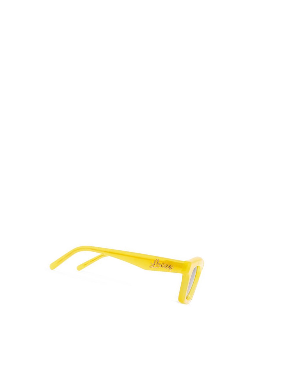 Loewe Small browline sunglasses in acetate Jaune | 7915TMPEH