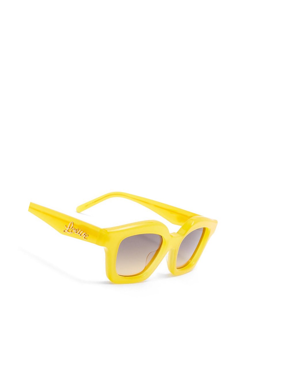 Loewe Small browline sunglasses in acetate Jaune | 7915TMPEH