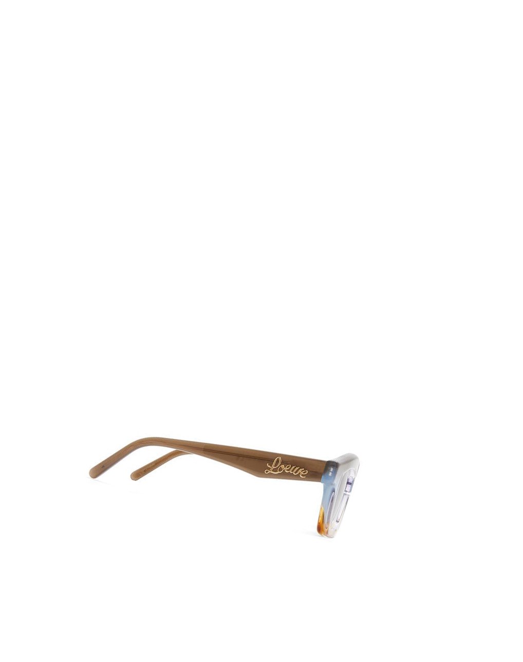 Loewe Small browline sunglasses in acetate Grise Bleu | 8523BKQIS