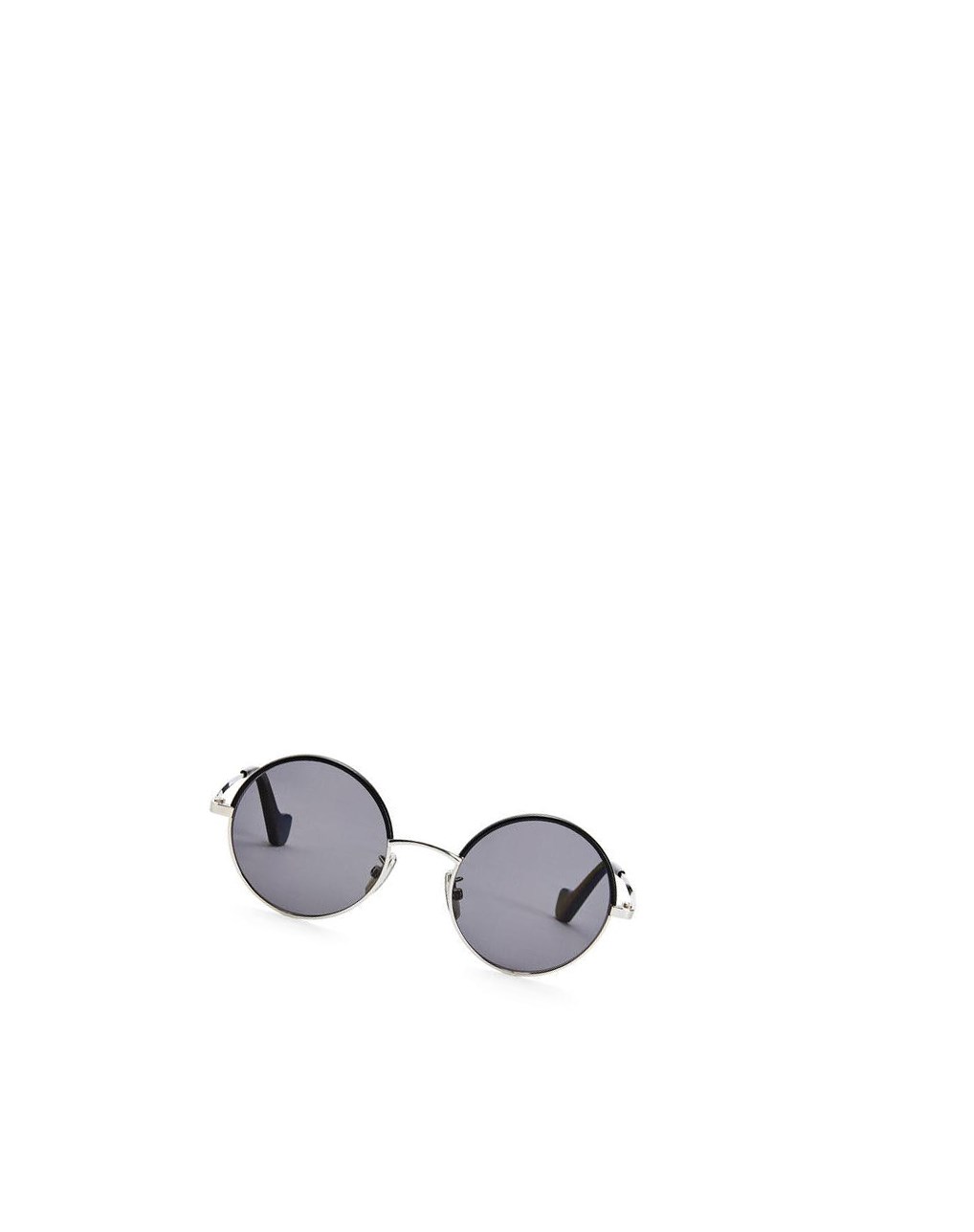 Loewe Small round sunglasses in metal Grise | 0543XCEOV