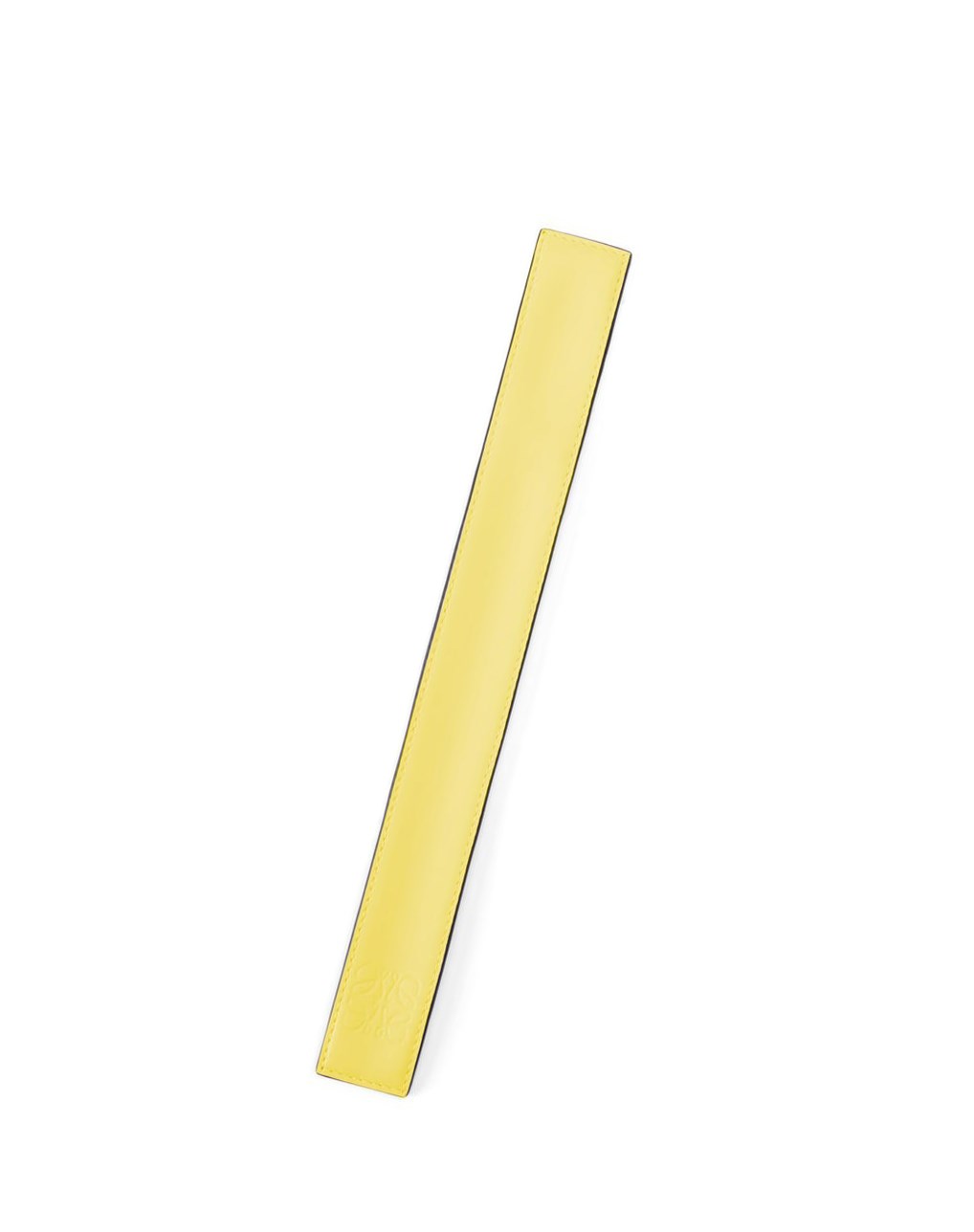 Loewe Small slap bracelet in calfskin Citron | 5927PBMSQ