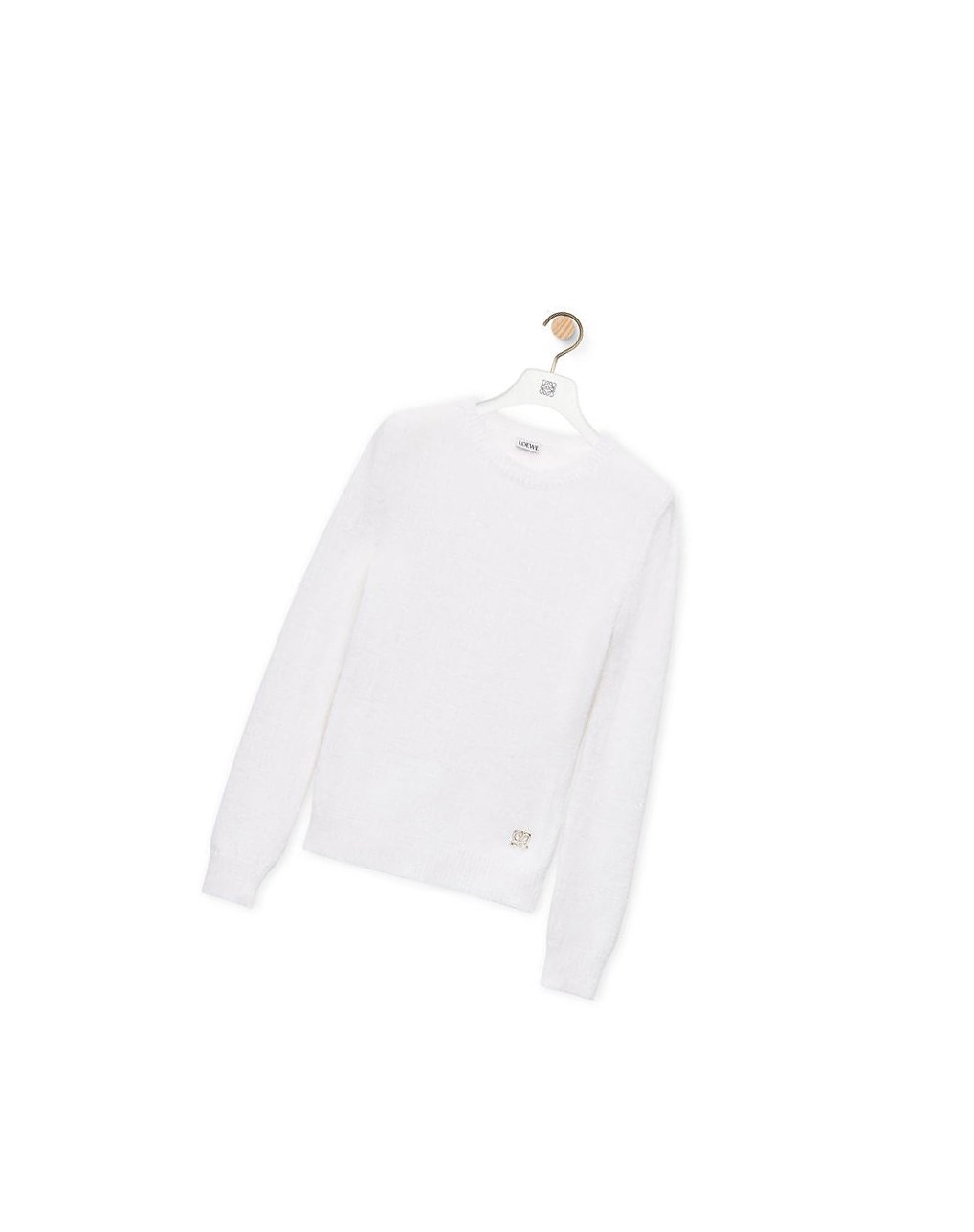 Loewe Sparkle sweater in viscose Blanche | 7625HPXID