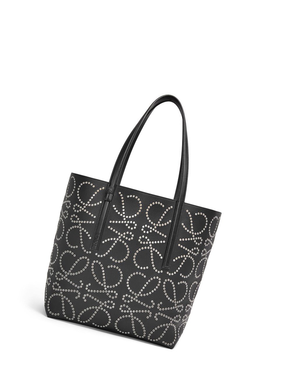 Loewe T Tote bag in classic calfskin Noir | 1038OLTVM