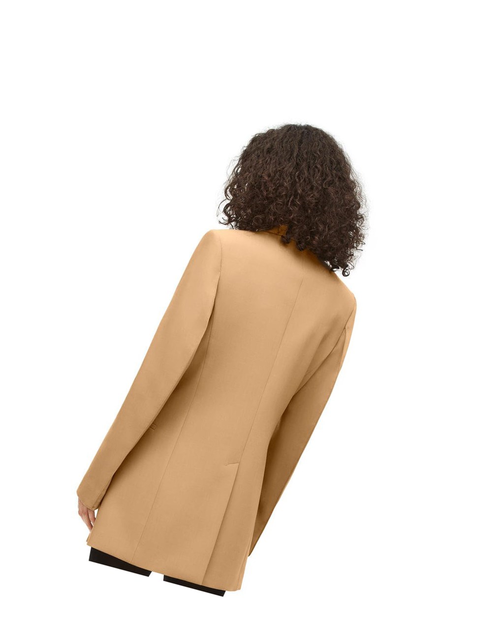 Loewe Tailored jacket in wool Beige | 2589AGNEW