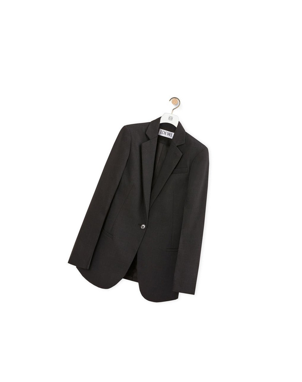 Loewe Tailored jacket in wool Grise | 6248FIPAO