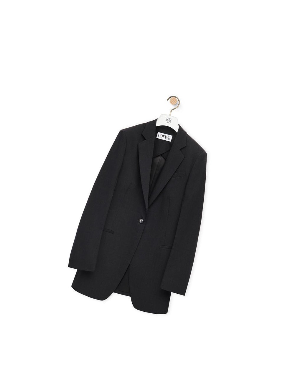 Loewe Tailored jacket in wool Grise | 7306PJROB