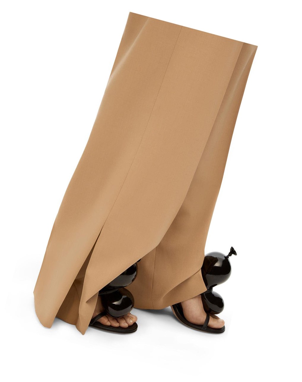 Loewe Tailored trousers in wool Beige | 4219FDNGX