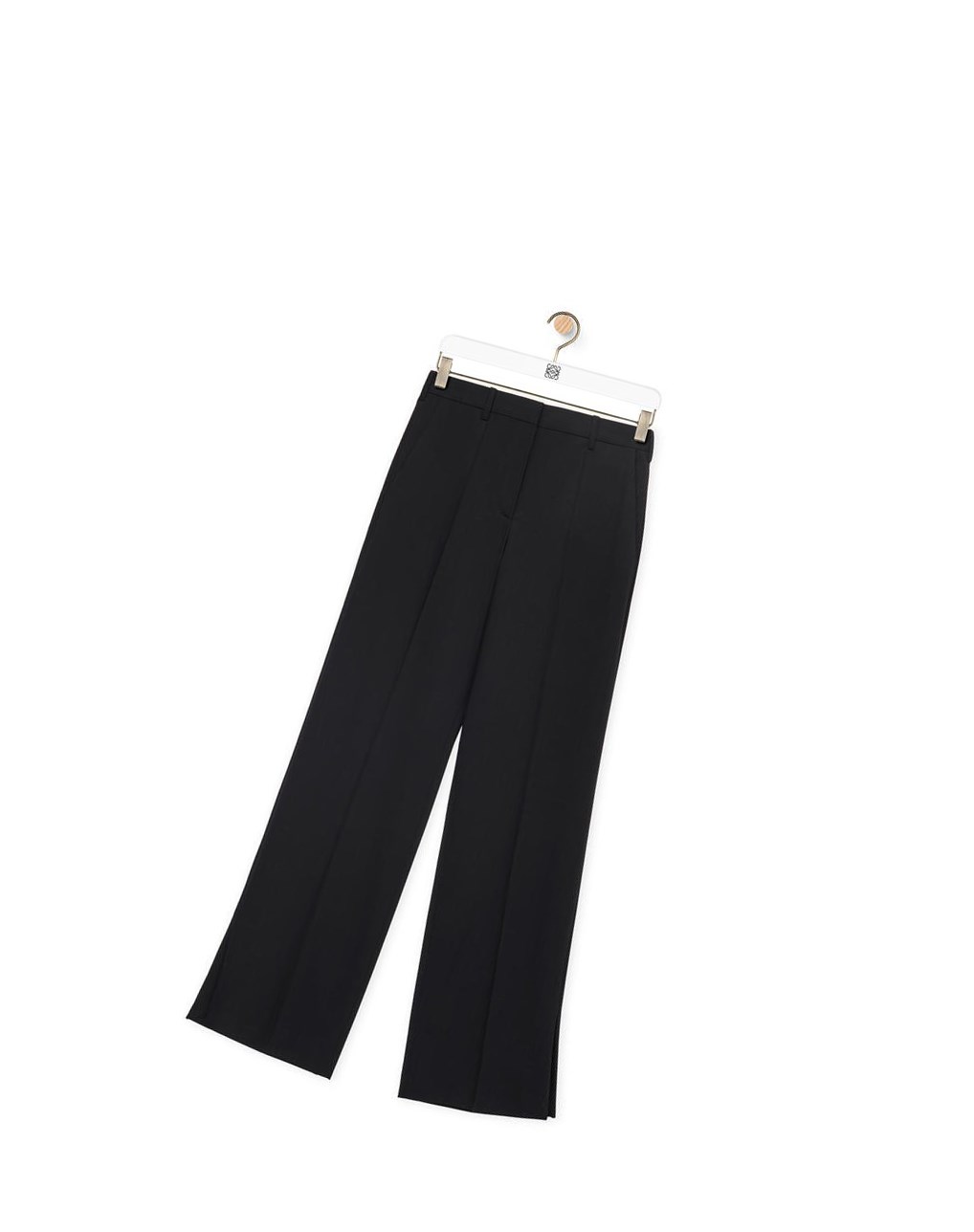 Loewe Tailored trousers in wool Noir | 6789PTIRG