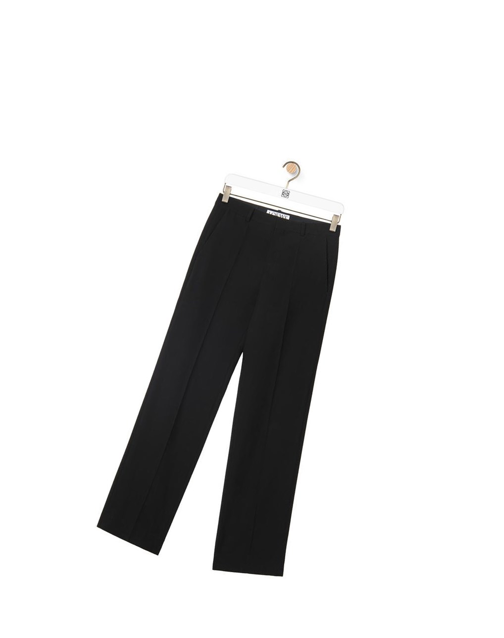 Loewe Tailored trousers in wool Noir | 9135FHKIZ