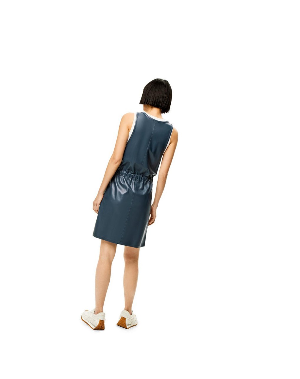 Loewe Tank dress in nappa Bleu | 4138XQYBZ