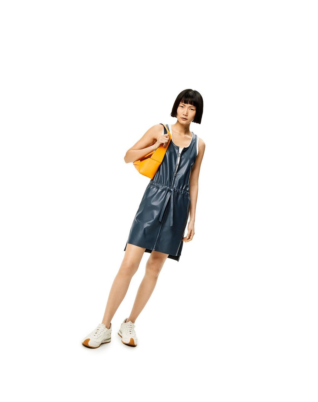 Loewe Tank dress in nappa Bleu | 4138XQYBZ