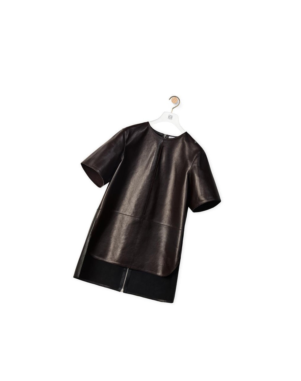 Loewe Top in nappa Noir Marron | 6154GFALW