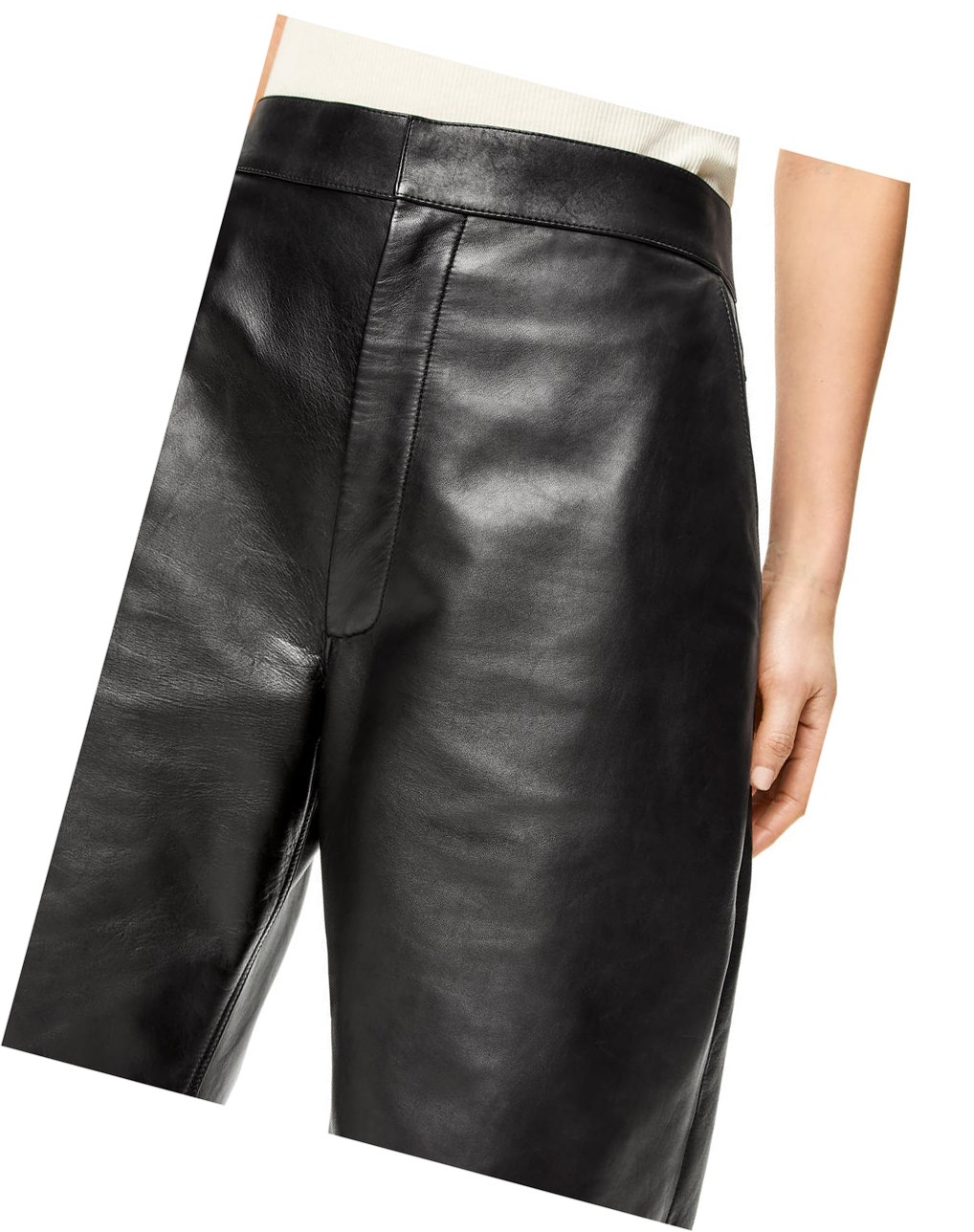 Loewe Trousers in nappa Noir | 5180JIHGB