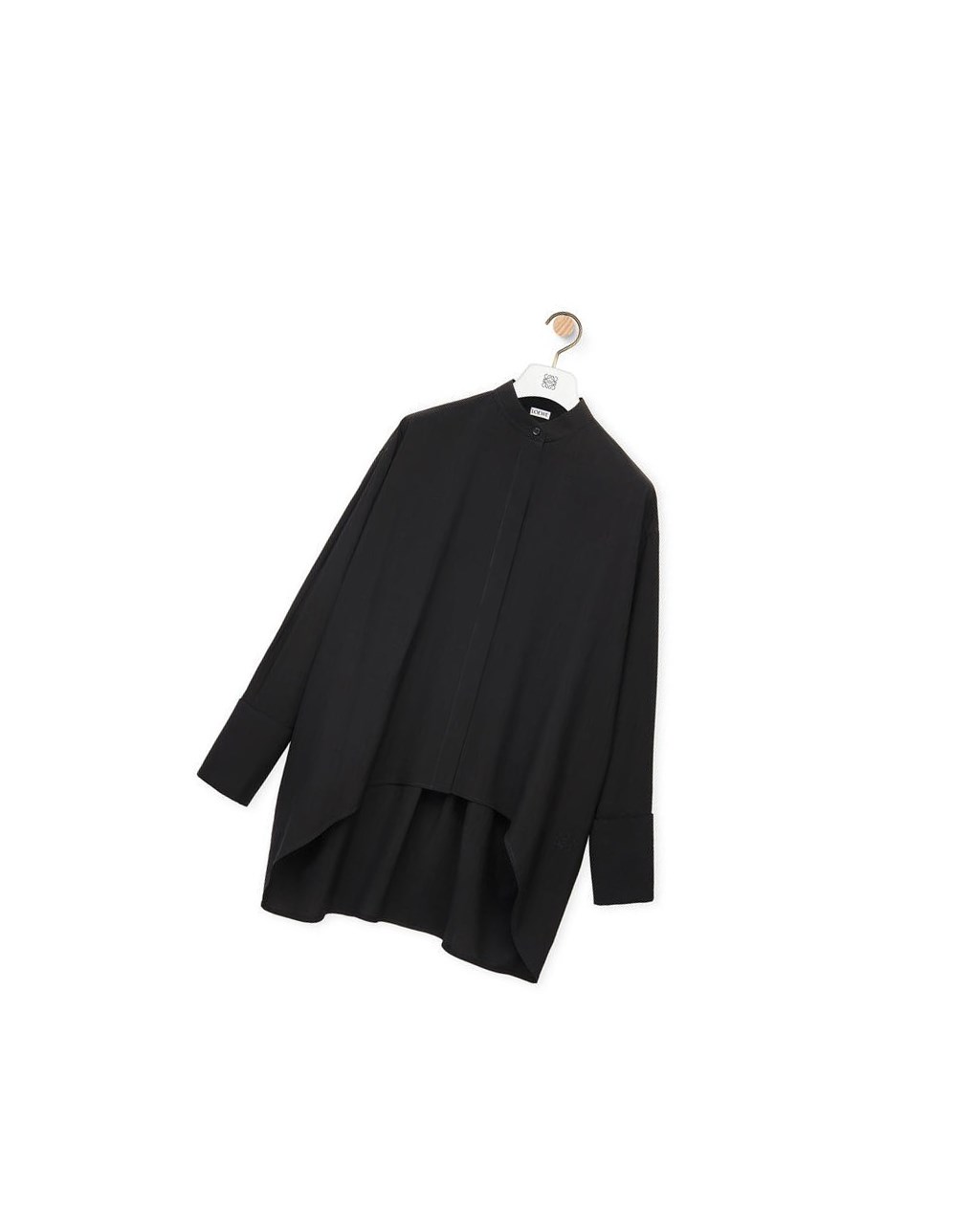 Loewe Tunic shirt in wool Noir | 1386AXYIM