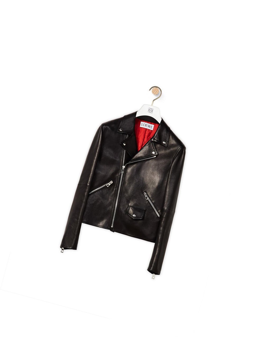 Loewe Vélo jacket in nappa Noir | 7208CUZRG