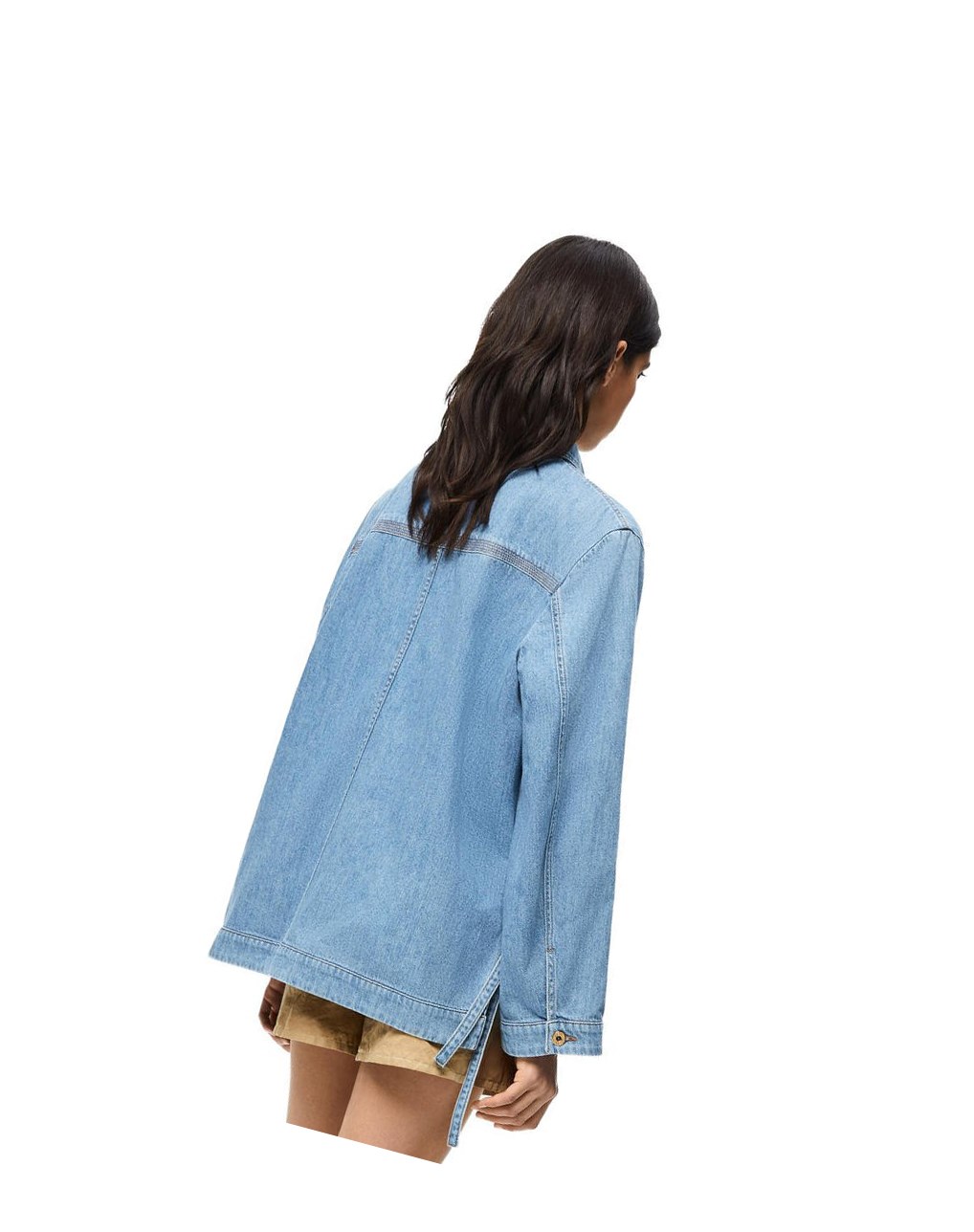 Loewe Workwear jacket in denim Bleu Clair | 2759GOIVQ