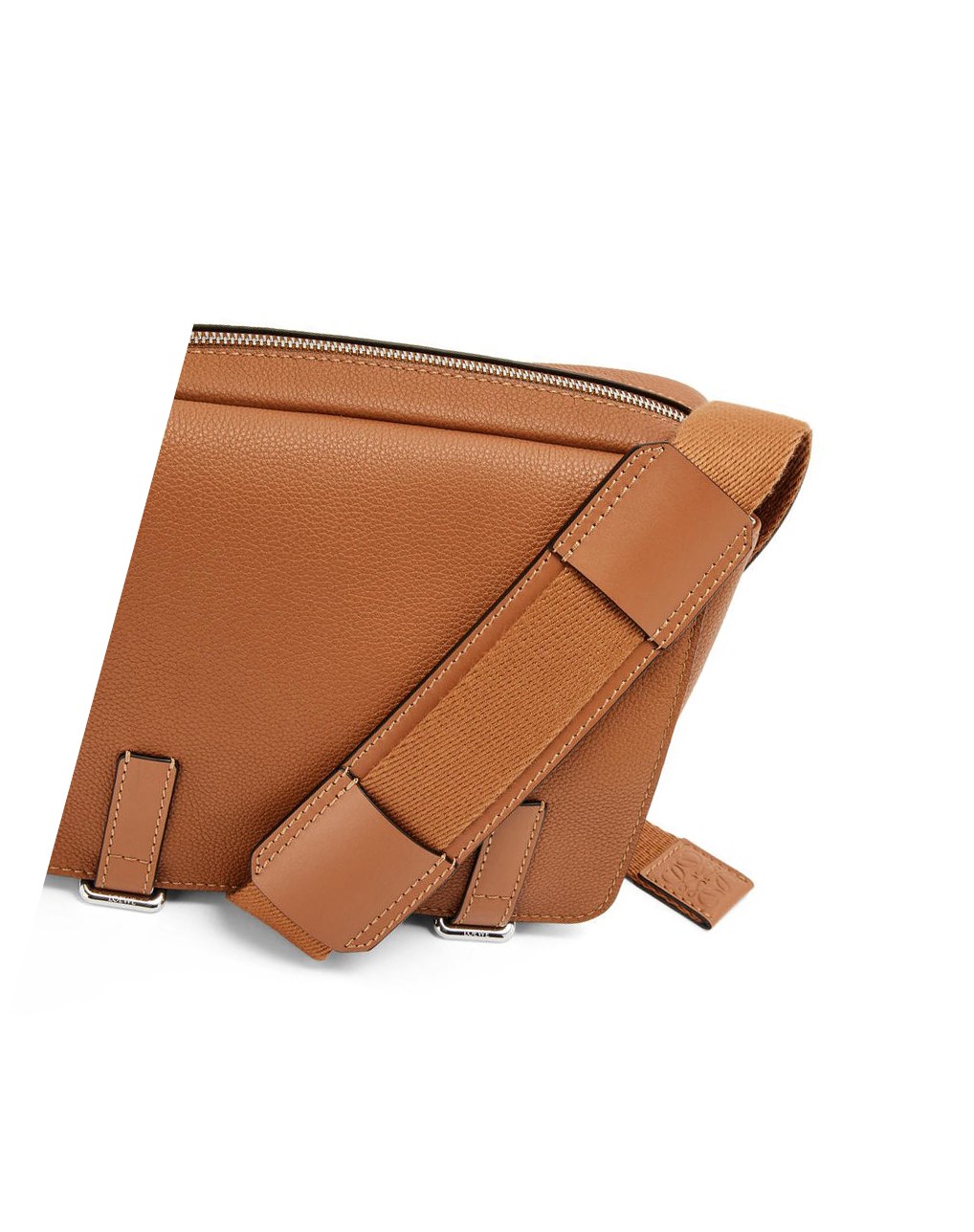 Loewe XS Military messenger bag in soft grained calfskin Tan | 4390KPOIQ