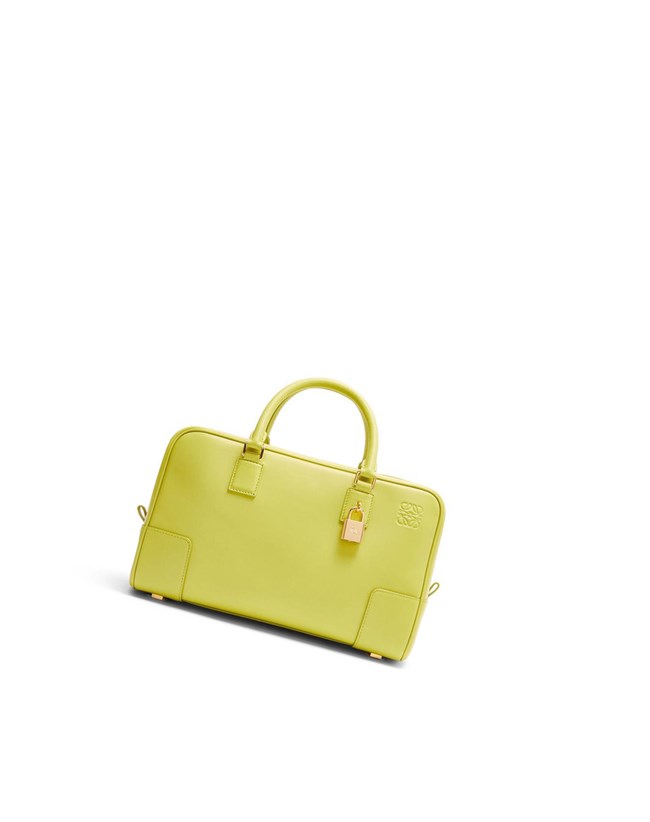 Loewe Amazona 28 bag in nappa calfskin Jaune | 2734GPTME