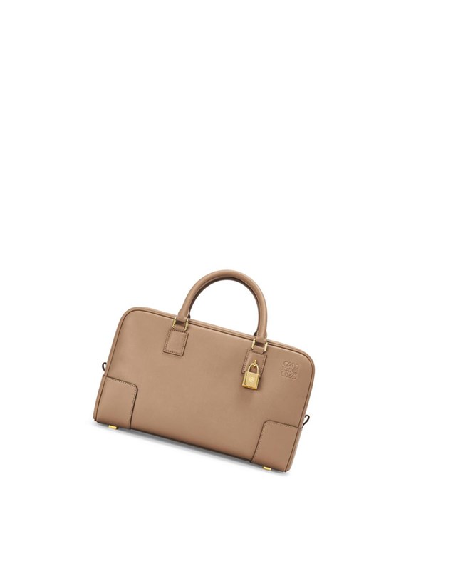 Loewe Amazona 28 bag in nappa calfskin Mink Color | 6817UGENJ