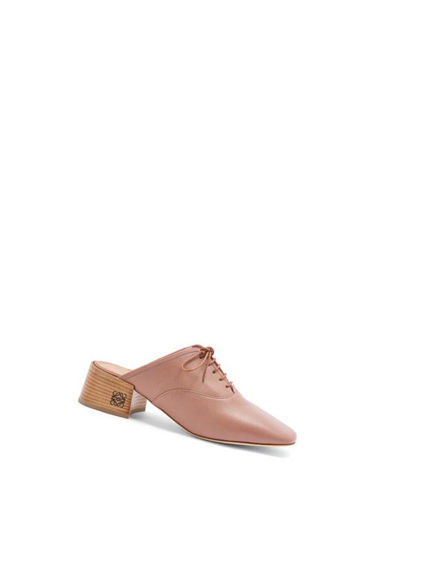 Loewe Slip on soft derby in lambskin Noir | 8092REIZA