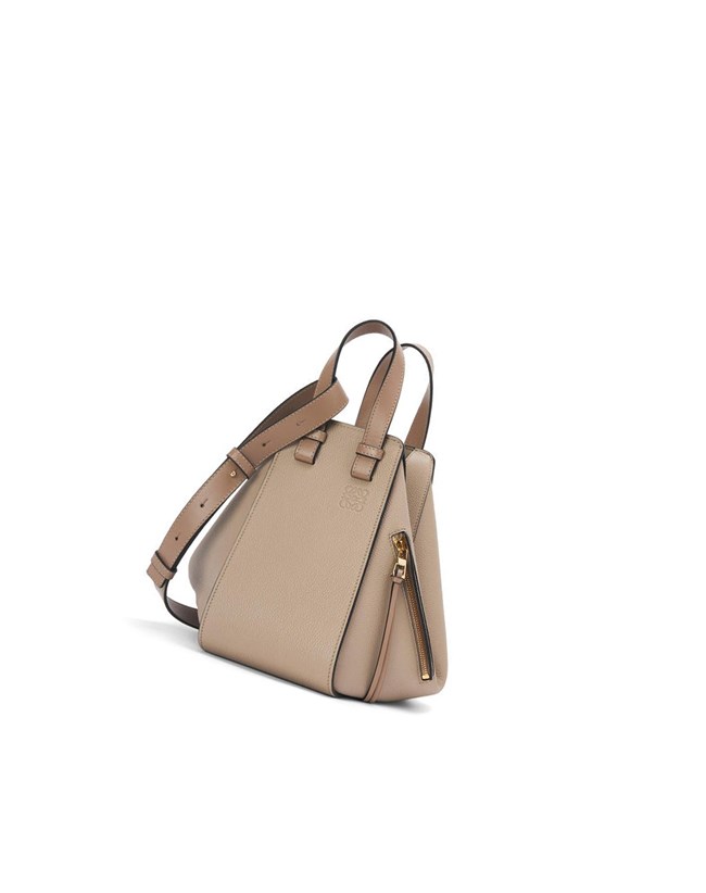 Loewe Small Hammock bag in soft grained calfskin Sable | 2089IAGHT